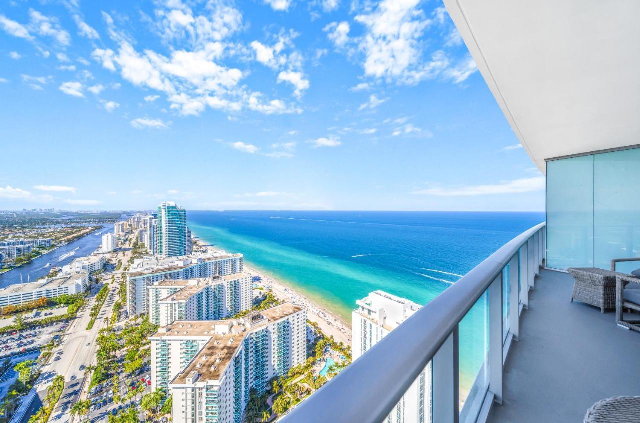Splendid Resort - Oceanview 1Bdr & 1Ba Apt Right On The Beach, Heated Pool, Gym Hollywood Luaran gambar