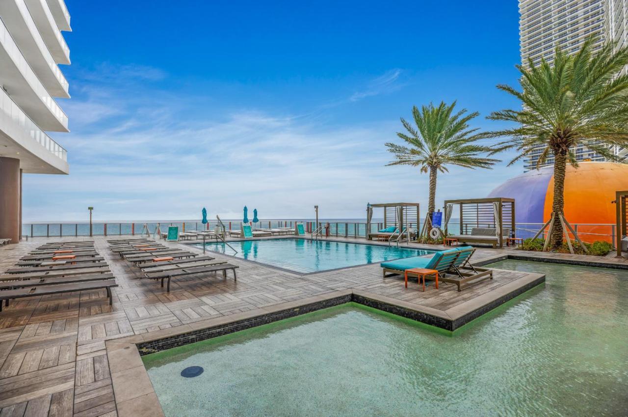 Splendid Resort - Oceanview 1Bdr & 1Ba Apt Right On The Beach, Heated Pool, Gym Hollywood Luaran gambar