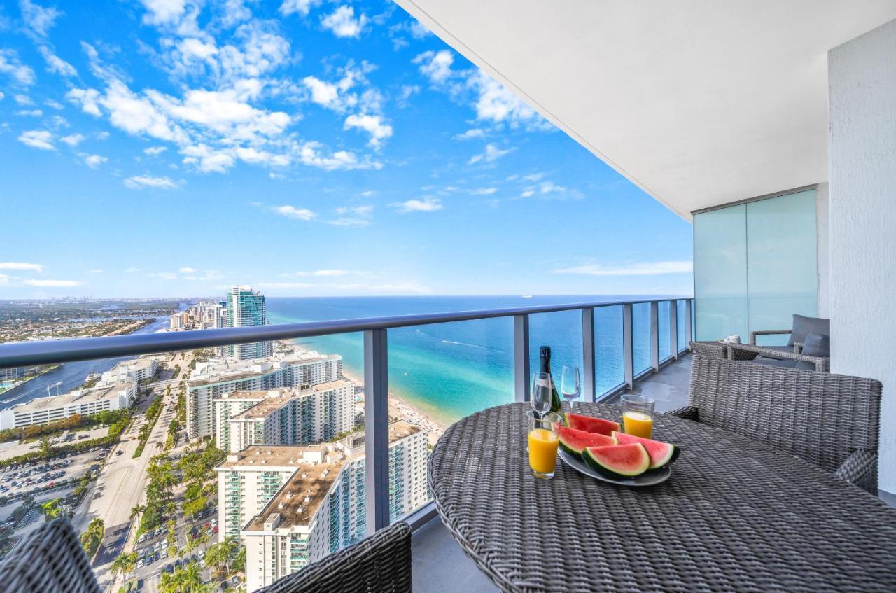 Splendid Resort - Oceanview 1Bdr & 1Ba Apt Right On The Beach, Heated Pool, Gym Hollywood Luaran gambar